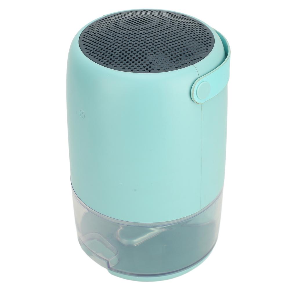 Small Dehumidifier Quiet Touch Control Digital Display 1100ml Removable Water Tank Bedroom