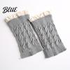 Calf Covers for Winter Socks Trim Knitted Pair Lace Boots 1 Thick Keep Warm Over-the-Knee