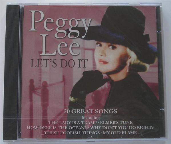 

CD PEGGY LEE Lets Do It 20 Great Songs CD6102 Music 1997 UK Jazz Used