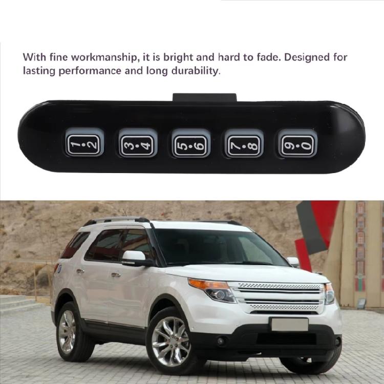 Car Safety with Left Front Door Keyless Entry Pad Password Lock Switch for 1L2T-14A626-ACW 7L2T-14A626AAW 5L2Z14A626AAA