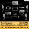For CHANGAN DEEPAL S07 2026 Panel Dashboard Navigation Automotive Interior Protective Film TPU Anti-Scratch Sticker