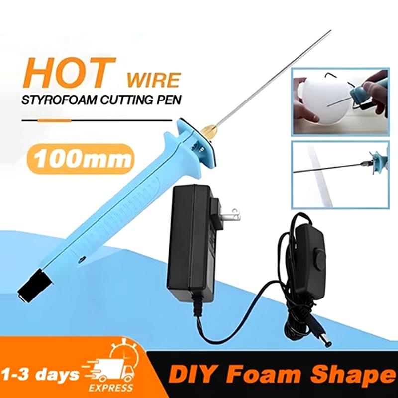 Electric Foam Cutter Polystyrene Portable Foam Cutter Pen Hot Wire Cutter Pen Fast Heating Cutting Tools Foam Cutting