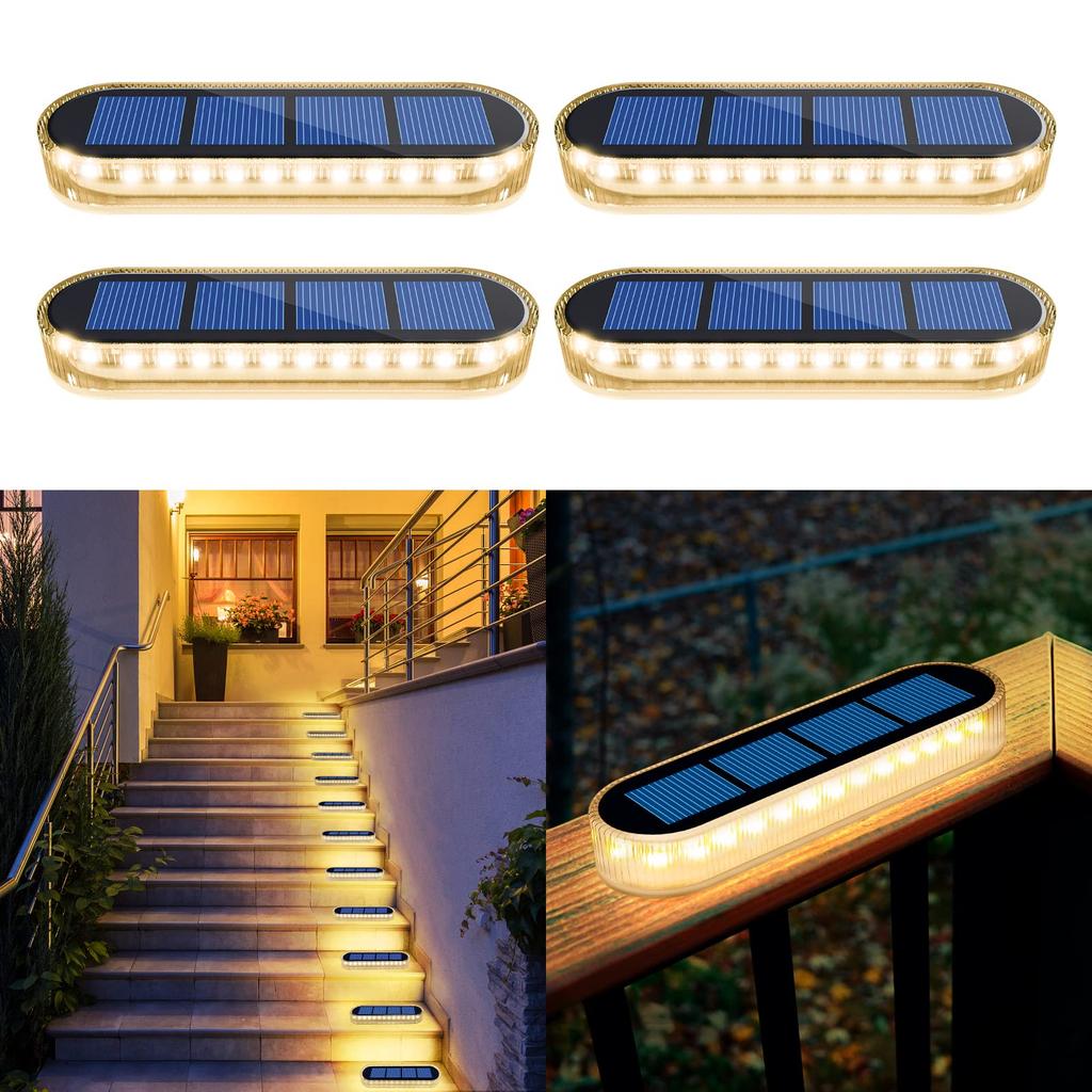 Yilaie Solar Outdoor Recessed Solar Ground 30 Security IP68 Automatic Solar Panel Ideal for and Parking Lots of Lights, Lights, LEDs, Ultra-Bright