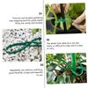 10-100PCS 13/17/22cm Adjustable Plastic Plant Cable Ties Reusable Shrub Fastener for Garden Tree Climbing Support Vine Tomato Stem Clip