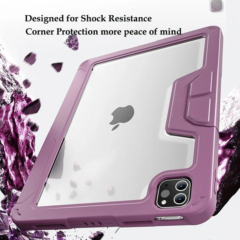 Y Fold Magnetic Case For iPad 12th 11th Smat Cover iPad 10th Air 5 4 10.9 iPad Air 11 M4 Pro 11 7th 9th 8th GEN 10.2 10.5 Shell