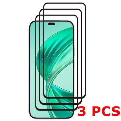 3 Stück Gehärtetes Glas für Honor X7D X8D X5C X8C X6C X8A X8B X7C X7A X7B 8X 9X 10 70 90 200 Smart Honor 600 400 Lite Schutzglas Displayschutz