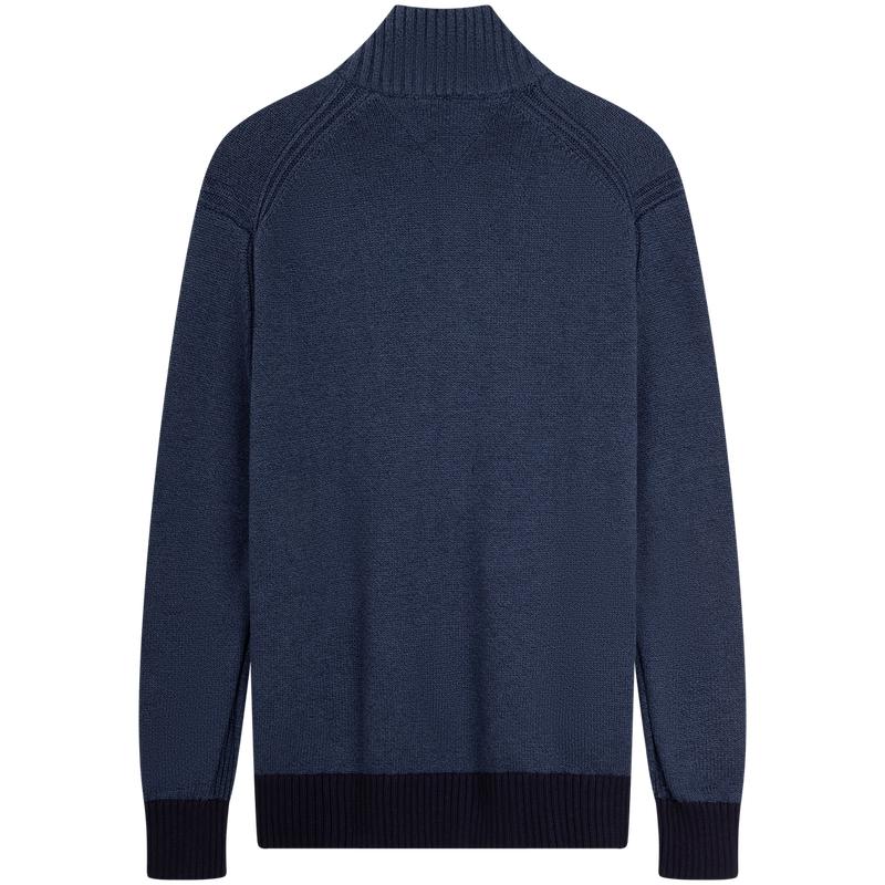Tommy Hilfiger Business Casual Comfy Loose Stand Collar Cardigan Sweater Men Sweater MW0MW36524