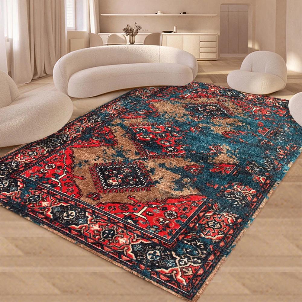 

Уличный ковер в богемном стиле, устойчивый к плесени, влагостойкий и грязеотталкивающий, летние коврики для террасы, кемпинга, ковры для украшения дома 40x60cm(15x23 in)