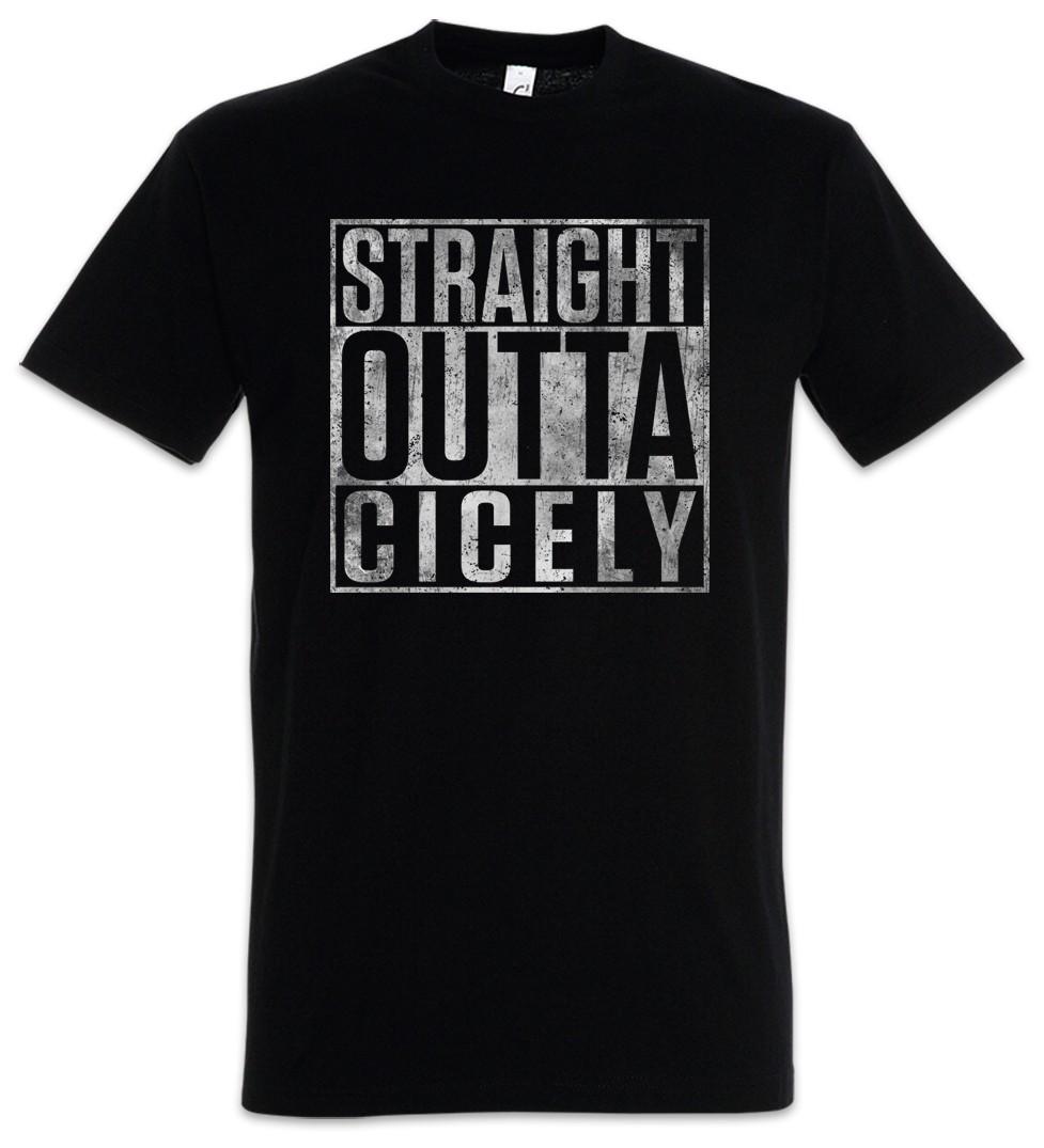 

Straight Outta Cicely Men s T-Shirt Mens Womens Tees Top Northern Alaska Fun Exposure Exact S