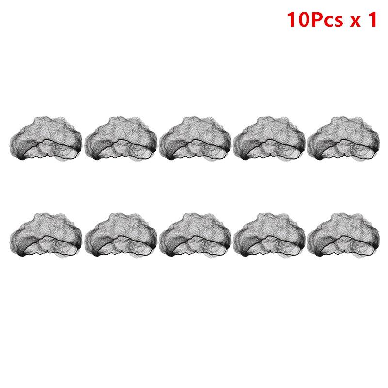 10-100Pcs Elastic Nylon Hairnet Hair Nets For Wigs Weave Invisible Hair Soft Lines Dancing Hairnet for Bun Hair Styling Tools