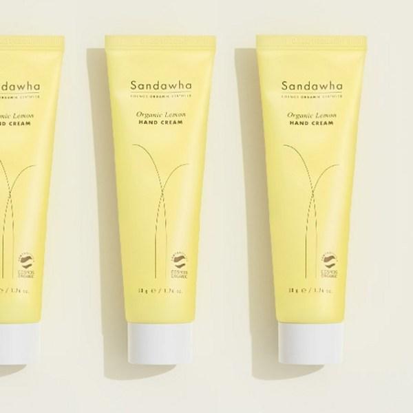 Sandahwa Organic Lemon Hand Cream, 50g, 1 Piece