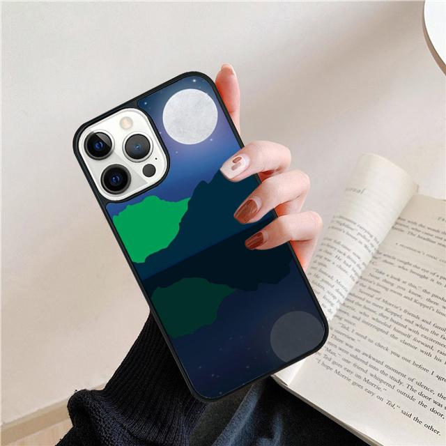 Star Lake Mountain Phone Case Back Cover For iPhone 17 Air 16 15 14 Plus 11 Pro Max 13 Pro Max 12 Max Coque