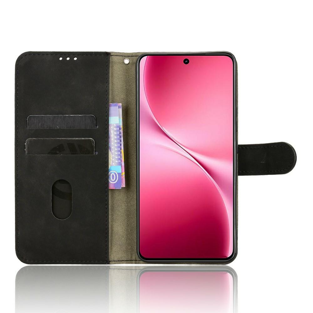 For vivo V60 Lite 4G/5G Leather Case Skin Feel Anti Drop Wallet Flip Phone Cover