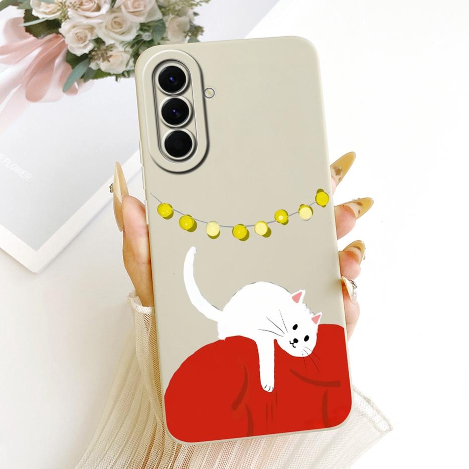 Per Samsung Galaxy A57 5G Custodia SM-A576B Cane Coniglio Cartone Animato Carino Cover Morbida Custodia per Telefono in TPU Per Samsung A57 A 57 GalaxyA57 5G Borse