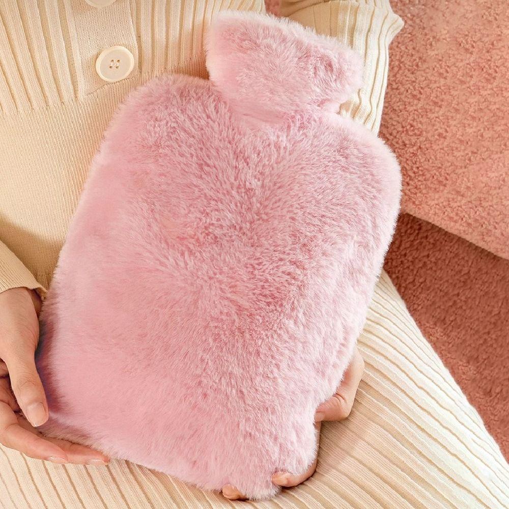 Auslaufsicherer Warmwasserbeutel 2000ml Wasserfüllflasche Weiche Handwärmer Winter