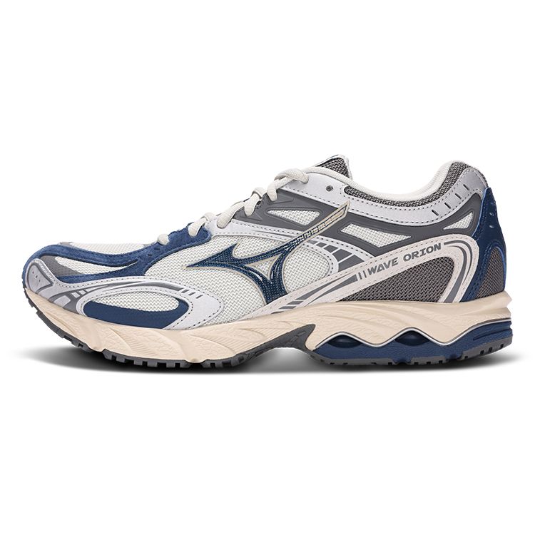 Mizuno Wave Orion Comfortable Versatile Slip Resistant Durable Low Top Lifestyle Casual Shoes Unisex Sneakers Retro-Blue D1GH232102