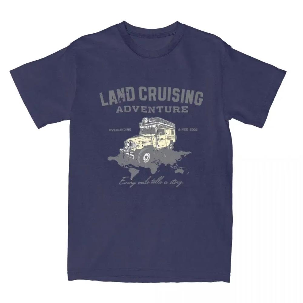 Overland Land Cruse 80 Off Road Outfits T-Shirt for Men Women Landcruising Adventure Casual  New Arrival Tees