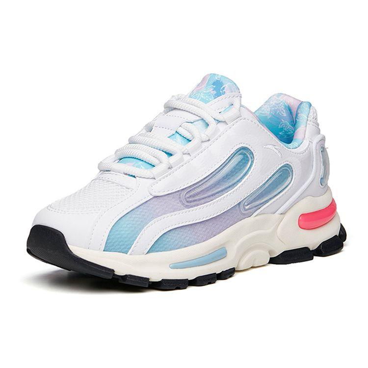 Anta Fashion Trend Low-Top Dad Shoes Women sneakers White Blue Purple 122038899-14