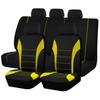 NEW Four Season Car Front/Rear Seat Cover Polyester Fabric Protect Seat Covers Safe Truck Van SUV Seat Protecto Accessory