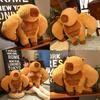 Plush Muscle Capybara Toy Animal Pillow Stuffed Birthdays Gifts Decoration Room
