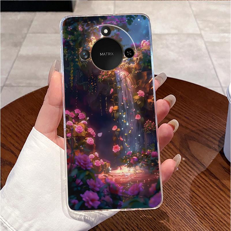 For Honor X9C Smart 5G Casing Clear Luxury Cute Love Rabbit Funny Cool TPU Soft Silicone Phone Case HonorX9C Smart 5G Back Cover