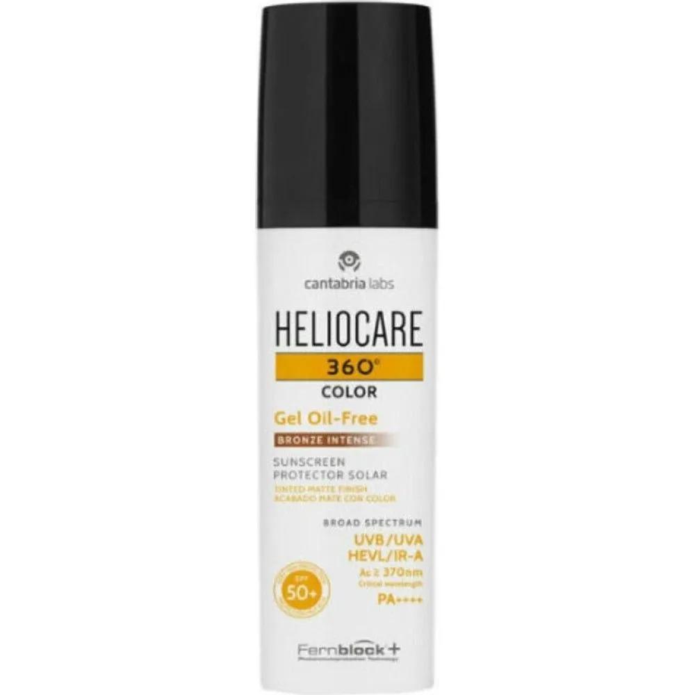 HELIOCARE 360 Color Gel Oil-Free SPF50+ 50ml Bronze Intense Sun Care Doubles as BB Cream