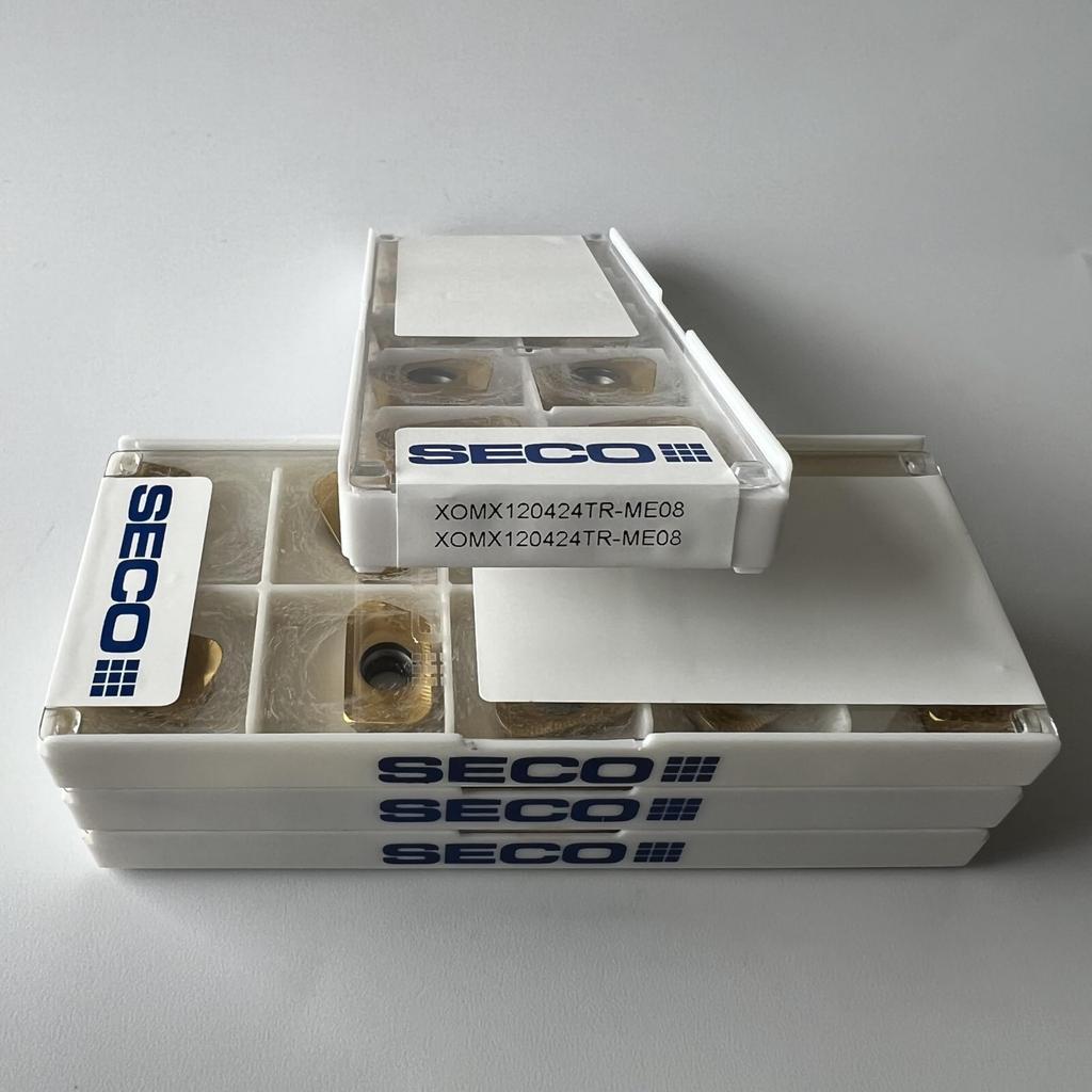 SECO / XOMX120424TR-ME08,F40M / Original genuine CNC alloy blade 10 Pcs