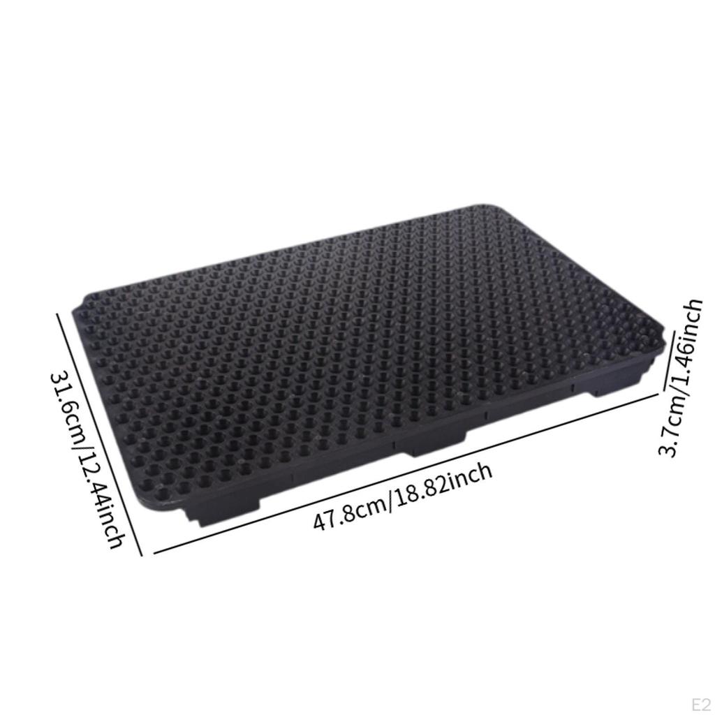 Peanut Sprouts Starter Tray with 658 Drain Holes 18.8x12x1.5inch Large Capacity for Growing