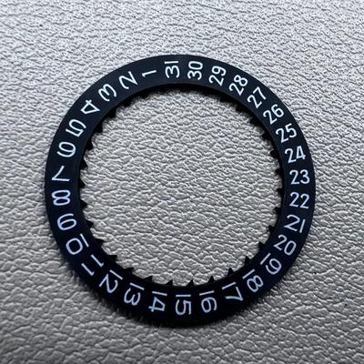 2 PIECES Black Date Disk Wheel Date@3 Generic for Miyota 8215 Movement