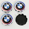 DSJW3 4pcs For BMW 50th E90 E60 F10 F20 G20 G30 E53 E85 E70 56mm 68mm Blue White Car Hub Cap Wheel Center Cap Emblem Badge Accessories