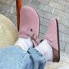 Fashion Litfun Genuine Suede Clogs For Women Men Soft Cork Footbed Leather Mules Comfort Potato Shoes With Arch Support Beach Slippers