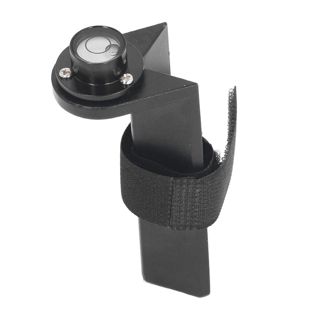 Verstellbare Nivellierstange Wasserwaage Aluminiumkonstruktion Horizontale Libelle für 1 bis 1,25 Zoll Rund- und