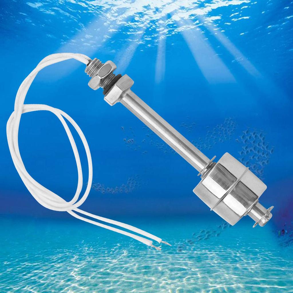 0~220V Stainless Steel Liquid Water Level Sensor  Switch for Pool Can 100mm
