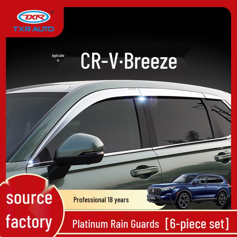 TXR Rain Visor for Honda CRV/Breeze - Window Shield & Car Decoration Accessory
