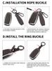 Land Rover Range Rover Key Case for Evoque, Velar, Defender, Sport & Discovery Models - High-End Shell Bag