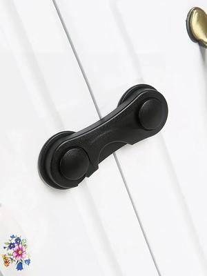 1/5/10 peças Fechadura de segurança multifuncional Trava de segurança para bebê gaveta de armário porta fivela doméstico branco banheiro geladeira lock
