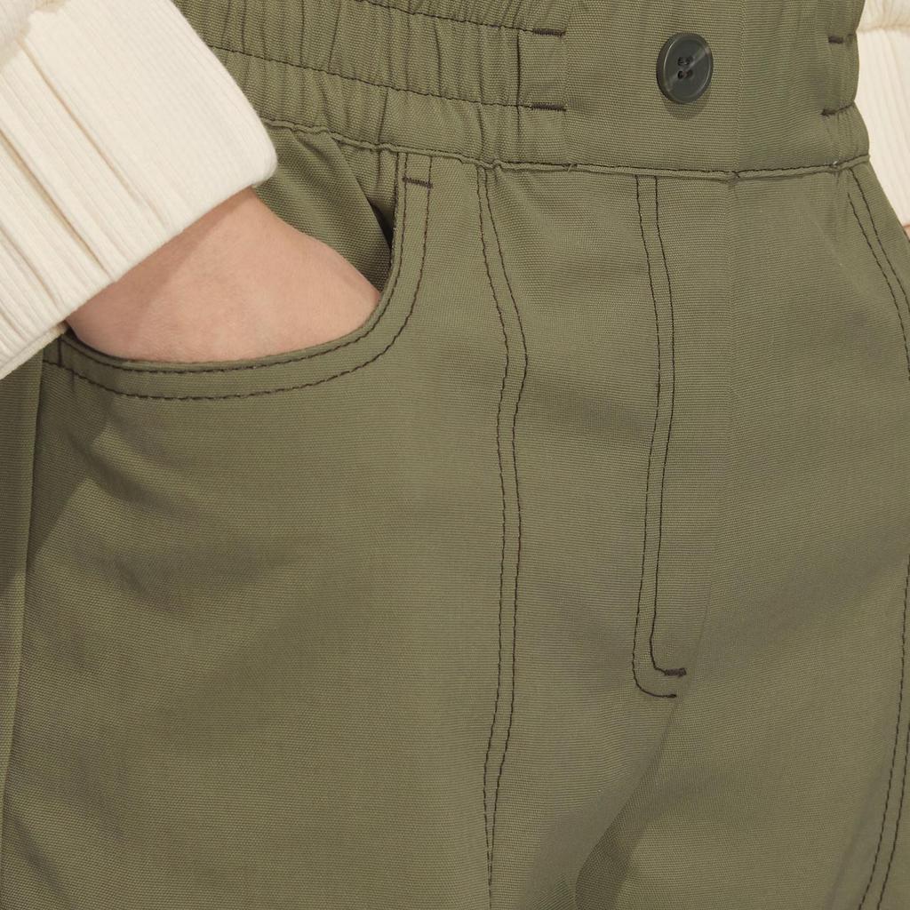 Adidas Originals Trefoil Casual Sports Pants Women Bottoms Olive-Green IP3002