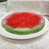 Super realistic simulation of watermelon slices, fake fruit decorations, photography props, scene arrangement, fruit toys