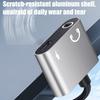 Travel 2 in 1 Type C to 3.5mm Charging Converter Adapter Cable Wire HiFi Sound Transmission For Digital Gadget