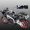 1/12 Alloy Diecast Aprilia RSV4 RR1000 Motorcycle Toy Car Model Autobike Shork-Absorber Off Road Autocycle Toys Gift Collection