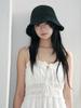 Olinkeompeulliteu Molly String Bonnet Hat (Black)