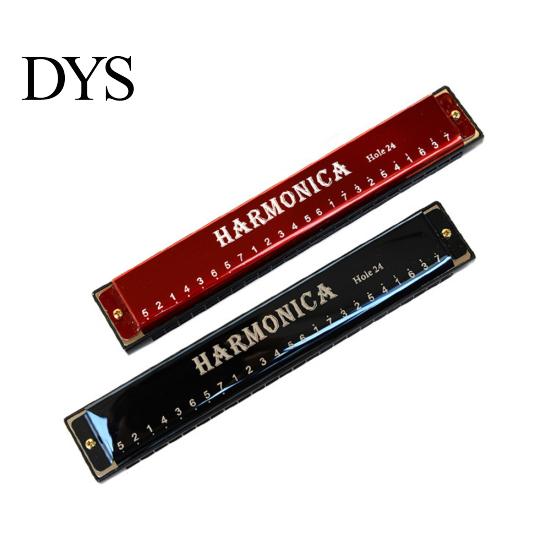 C 24 otwory harmonijka Tremolo Musical Armonica instrumenty dęte drewniane usta Ogan