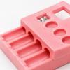 Clay Ball Shaping Tool with Arched Grooves and Middle Piercing Openings for Round Jewelry and Craft Components