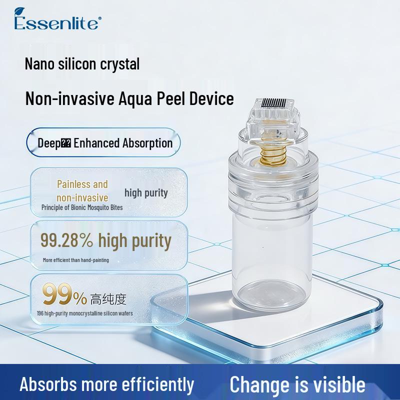 JM Microcrystalline Nano Derma Pen with Silicon Crystal for Non-Invasive Skin Enhancement