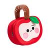Stylish Apples Design Makeup Bag Spacious Interior For Makeup And Candy Keeping