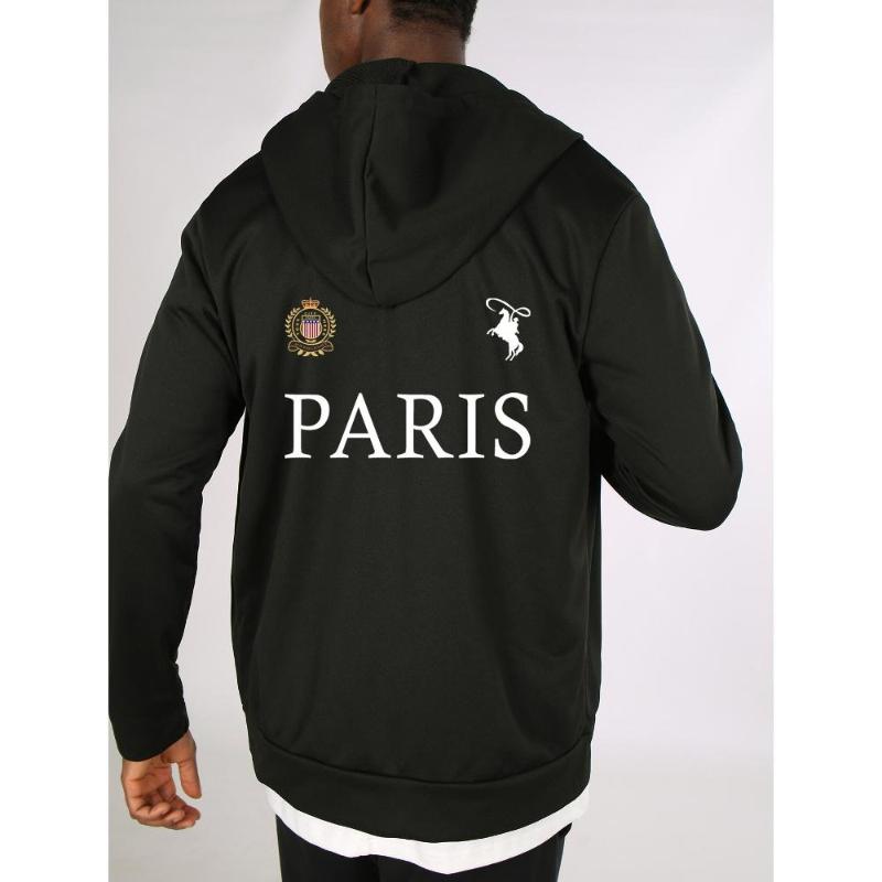 

Neon Reflective Strip Hoodie, Safety-Meets-Style in Streetwear Fashion M чорний