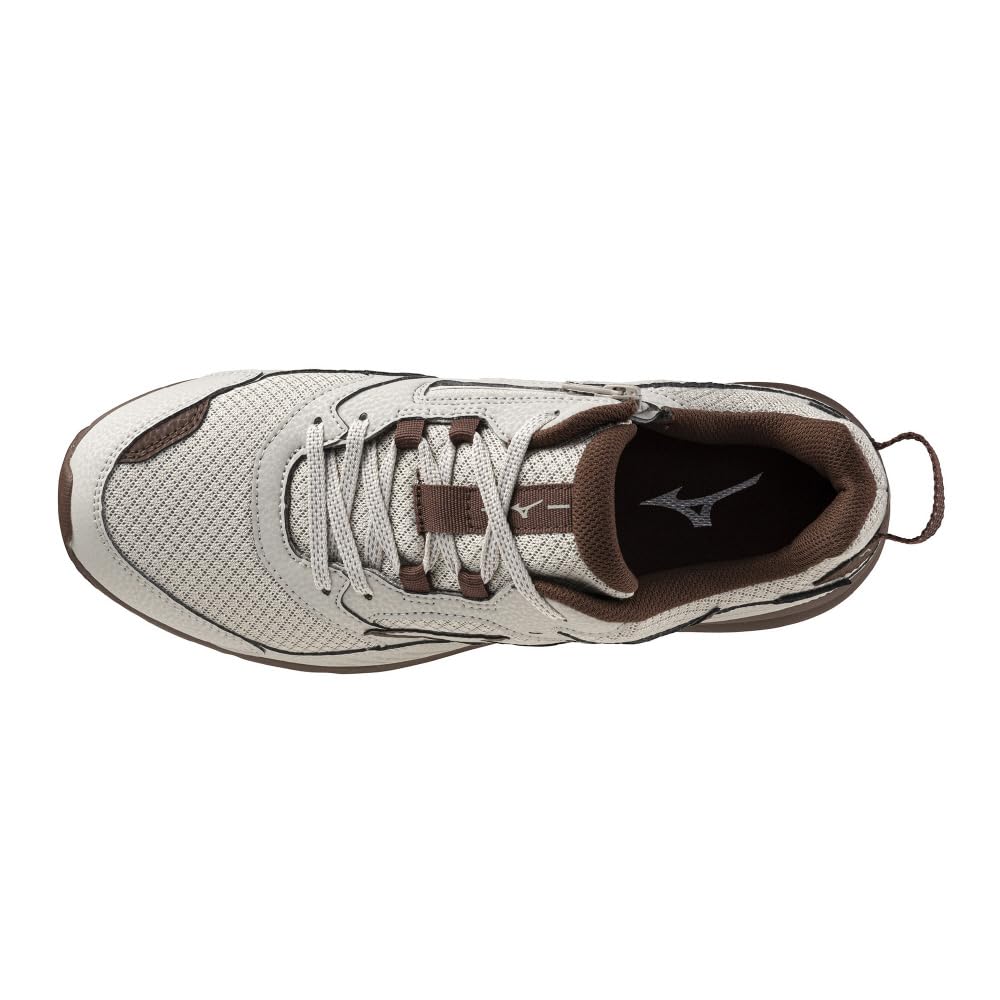 Mizuno Wave Freeride WP SW Walking 4E Shoes, Waterproof, Lightweight, Wide, Beige, 25.0 cm,