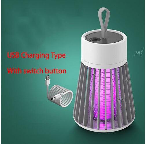 Electric Shock Mosquito Killer Lamp UV Light Anti Mosquito Trap Outdoor Camping Lighting USB Recharge Mosquito Repellent Lights