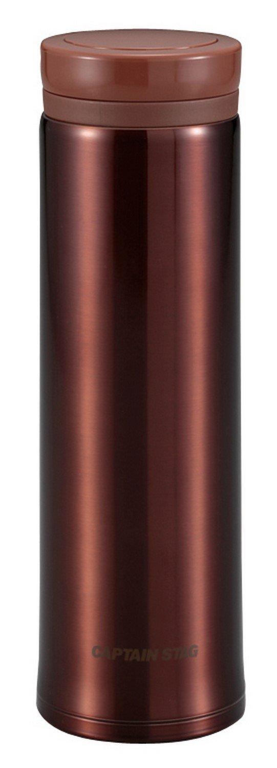 

Captain Stag Fleur Easy Open Light Personal Bottle 500ml Mocha Brown