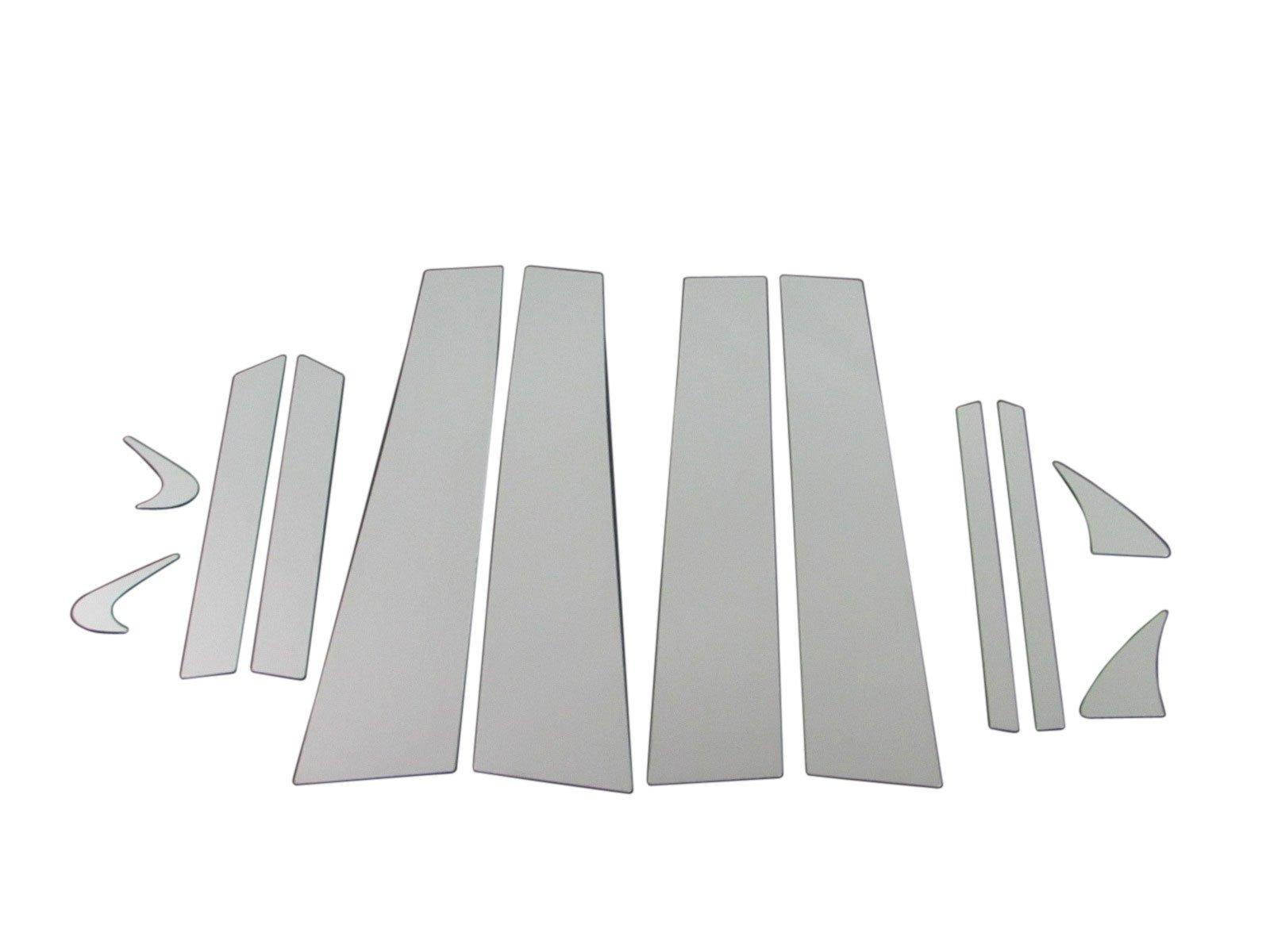 

BRIGHTZ SAI AZK10 Finish Stainless Steel Plated Pillar Panels SAI 5682 Ultra-Mirror (12-Piece Set) [PIL-SIL-187]
